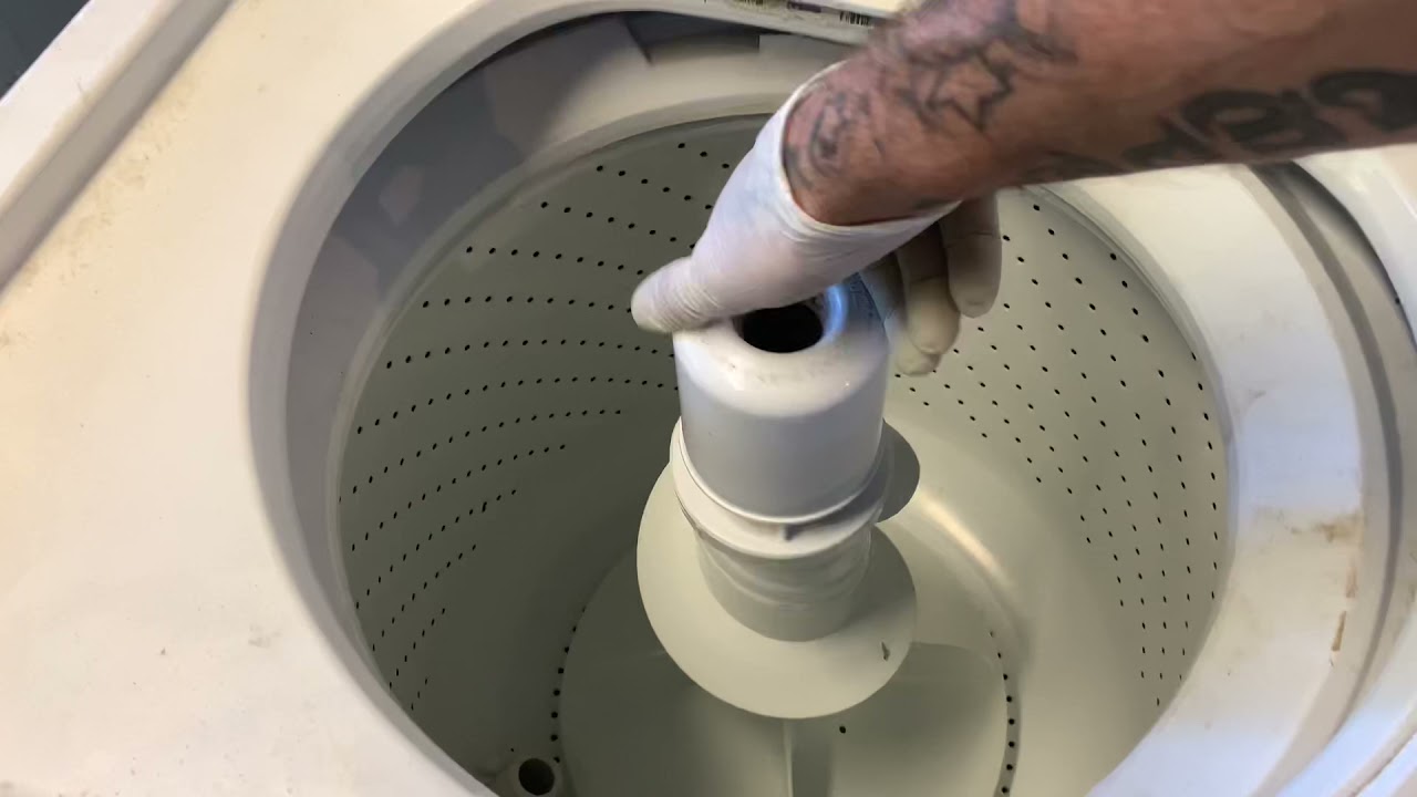 Three Minute Detailed Fix Of Agitator Not Working On Top Load Washer ...