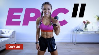THE DROP HIIT Cardio Full Body Workout | EPIC II - Day 36