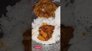 இப்படி ஒரு சாப்பாடு இருந்தா யாரும் வேணாம் னு சொல்லமாட்டாங்க😋#lunch#feed#shorts#trend#viral#tamil#vlo