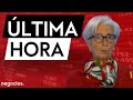 ÚLTIMA HORA: Lagarde advierte que los márgenes empresariales deberían debilitarse en el medio plazo