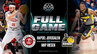 Hapoel Jerusalem v MHP Riesen | Full Game | Basketball Champions League 2022/23
