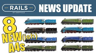 MODEL RAILWAY NEWS   New Rails Of Sheffield Exclusives LNER A4 Steam Locomotives Dapol