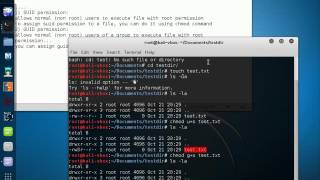 Linux Tutorial 02b - Advanced Users Permission