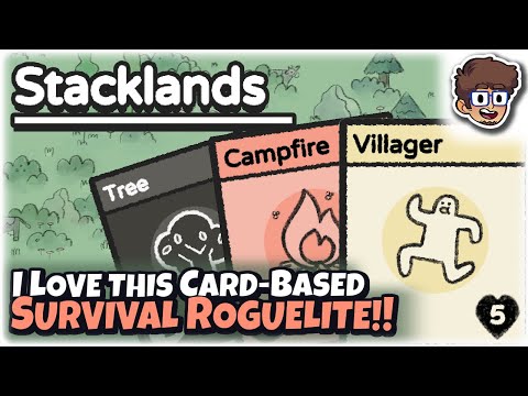 I LOVE THIS CARD-BASED SURVIVAL ROGUELITE!! Stacklands 1