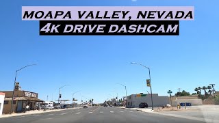 Moapa Valley, Nevada | 4k Driving Tour | Dashcam | Overton | Logandale