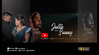 #TheDisHulWeddingSong | Matthe Te Chamkan | Julie \u0026 Sunny | Wedding Mehndi Highlight | 2023