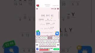 Ultimate cryptogram level 218 guide