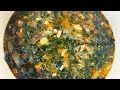 Recette de legumes vert aux SARDINES et aubergines violettes,recette congolaise,le gout de...