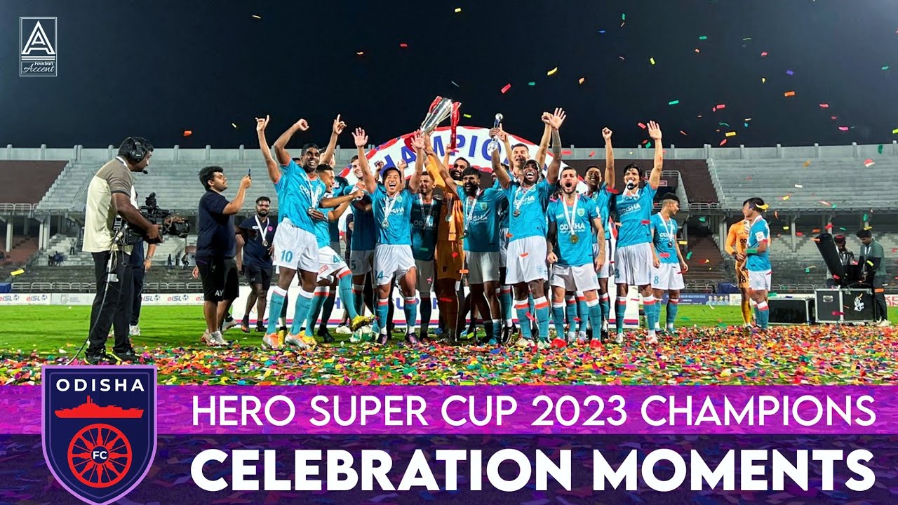 Odisha FC - Hero Super Cup 2023 Champions || Celebration Moments ...