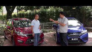 Proton Iriz vs Honda Jazz Pt. 1 - Roda Pusing Review