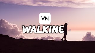 Text reveal as you walk in Vn Video Editor