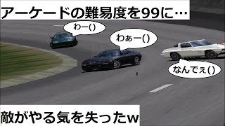 グランツーリスモ１ アーケードの難易度を99にしてみたが…