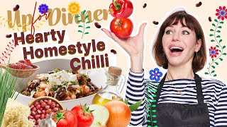 Hearty Homestyle Chili Recipe | Up for Dinner