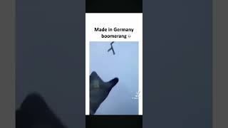 Made in Germany boomerang 💀💀#Germany