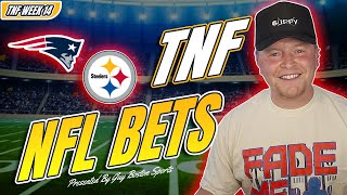 Patriots vs Steelers Thursday Night Football Picks | FREE NFL Best Bets Predictions and Player Props