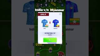 INDIA VS MYANMAR SOCCER STAR MATCH |