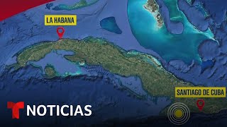 Sismo en Cuba afectó viviendas y el tendido eléctrico | Noticias Telemundo