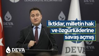 Genel Başkanımız Ali Babacan'ın Haftalık Değerlendirme Toplantısı