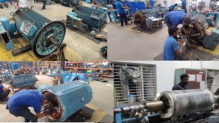 Water Pump House HT Motor Service ( 370KW , 3.3KV )