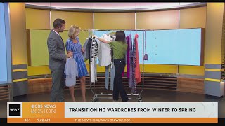 Transitioning wardrobes from winter to spring