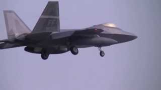 Ｆ22戦闘機の訓練１