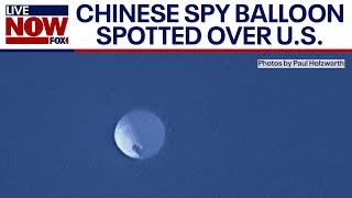 Chinese spy balloon will NOT be shot down by U.S., Pentagon says | LiveNOW from FOX