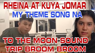 RHEINA PINAGTAWANAN SI K-EDU AT KINANTAHAN NAMAN SI KUYA JOMAR TO THE MOON.