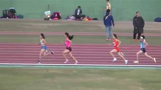 20190518九州実業団陸上 中学女子1500m決勝最終組