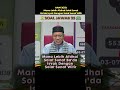 AAM 2021; Mana lebih afdhal solat sunat ba'da isyak dengan solat sunat witir.