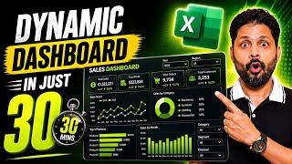 Create The Ultimate Excel Dashboard in 30 Minutes! Visualize Data Like a Pro! A Step-by-Step Guide!