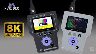 Learn about Murideo's new 8K (HDMI 2.1) Video Generators and Analyzers: Fall 2021 Projection Summit