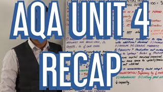 AQA Unit 4 Recap - A Level Business