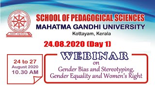 MGU SPS Webinar Live Day 1 (24.08.2020) Linipriya Vasavan