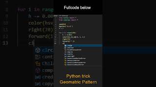 code magic of code python drawing next 32 #python #programming #pythonprojects #pythondrawing