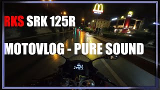 RKS SRK 125R İLE YAĞMURDA SAKİN BİR GECE SÜRÜŞÜ