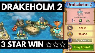 Merge Dragons Drakeholm 2 • 3 Star Win ☆☆☆