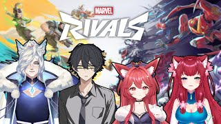 Marvel rivals with @Xaelamie @kyoukyuubi @YukumabearVODs  come check us out!