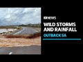 Heavy rain and severe flooding wash away roads in regional SA | ABC News