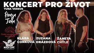 Žaneta Chýle, Zuzana Drázdová a Klára Conková - KONCERT PRO ŽIVOT