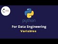 Python for Beginners | 3.Variables | Data Engineering