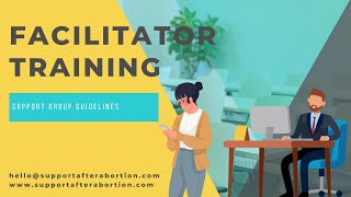 Facilitator Training: Support Group Guidelines