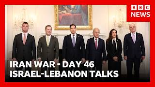 Israel and Lebanon hold first direct talks since 1993 | BBC News