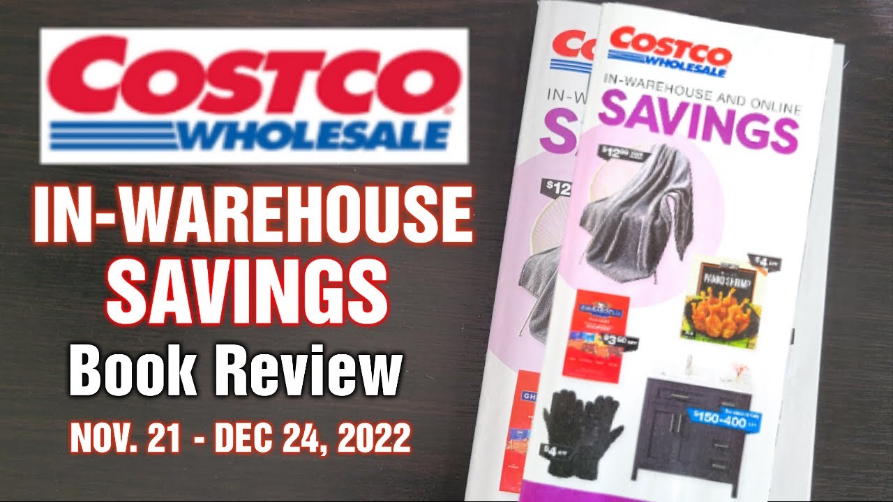 NEW COSTCO IN-WAREHOUSE SAVINGS Book Review For November/December ...