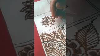 😍👍🏻beautiful sunflower mehndi designs 🔥👍🏻#mehendi #viral #mahndiart #mehandi  #henna #shorts