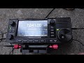 icom ic 705と7mワイヤで7mhzのft 8送信