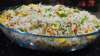 How to make restaurant style fried rice/ റെസ്റ്റോറൻറിലെ   ഫ്രൈഡ് റൈസ് വീട്ടിൽ തയ്യാറാക്കാം