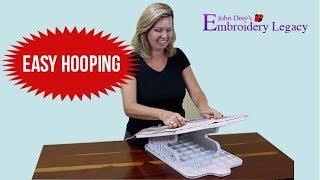 Embroidery Hooping Has Never Been This Easy...