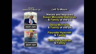 Gregory Joseph ~ Long Obituary