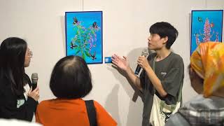 台灣蝴蝶蜜源植物生態圖展覽 | 2024 雲科圖館藝術中心 展覽紀錄 Yuntech Art Center Review