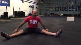 Paradiso CrossFit - Seated Leg Lift in Straddle